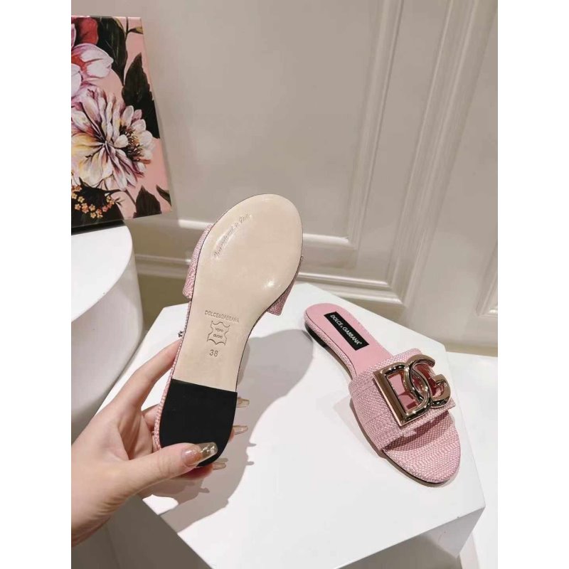 Dolce and Gabbana Hollow Slippers SH019974