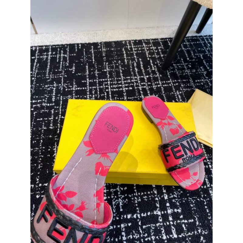 Fendi Flat Slippers  SH011079