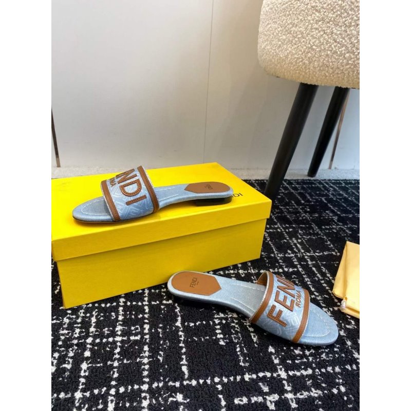 Fendi Flat Slippers  SH011080