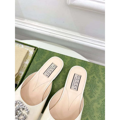 Gucci G Crystal Slippers SH010263