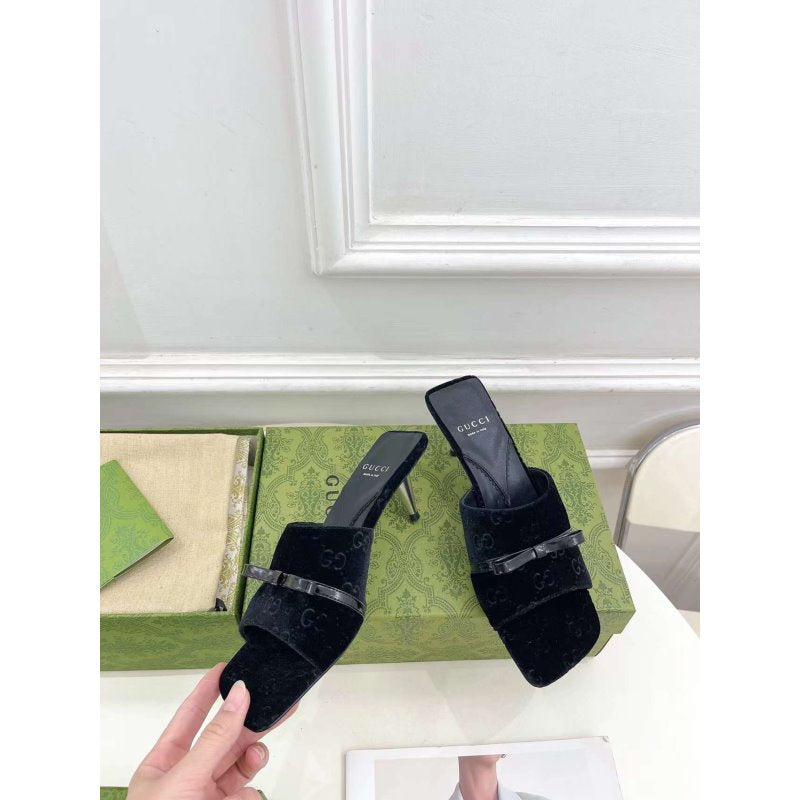 Gucci Heeled Slippers SH010237