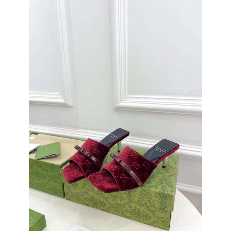 Gucci Heeled Slippers SH010238