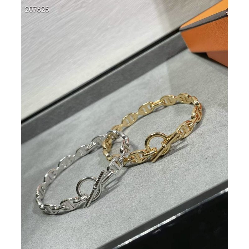 Hermes  Farandole Pig Nose Bracelet JWLH0027