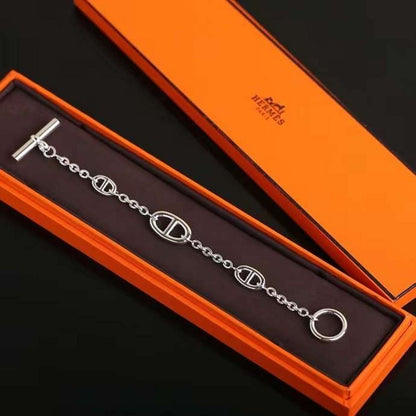 Hermes  Farandole Pig Nose Bracelet JWLH0038