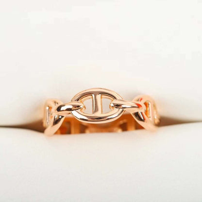 Hermes  Farandole Pig Nose Classic Ring JWLH0006