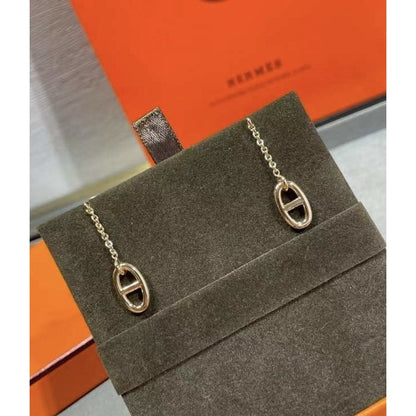 Hermes  Farandole Pig Nose Earrings JWLH0018