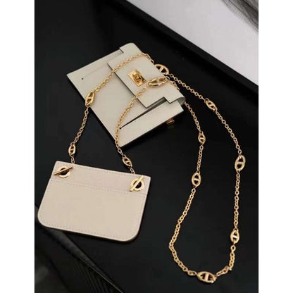 Hermes  Farandole Pig Nose Long Necklace JWLH0034