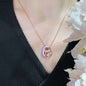 Hermes  Farandole Pig Nose Necklace JWLH0045