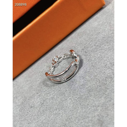 Hermes  Farandole Pig Nose Ring JWLH0004