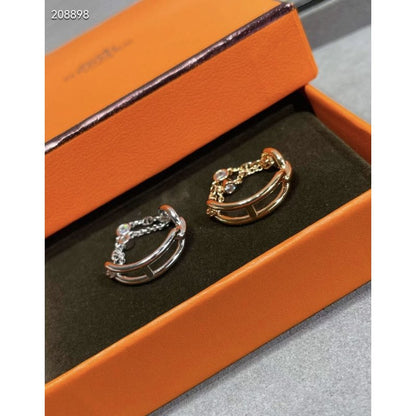 Hermes  Farandole Pig Nose Ring JWLH0004