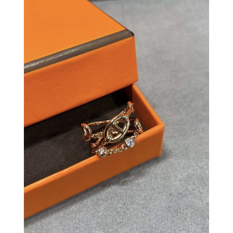 Hermes  Farandole Pig Nose Ring JWLH0048