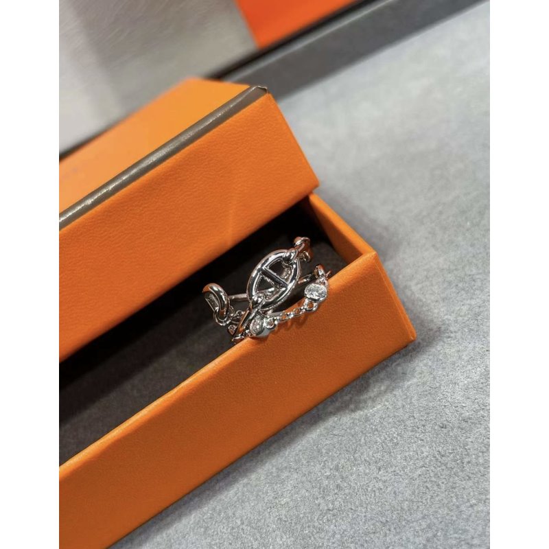 Hermes  Farandole Pig Nose Ring JWLH0048