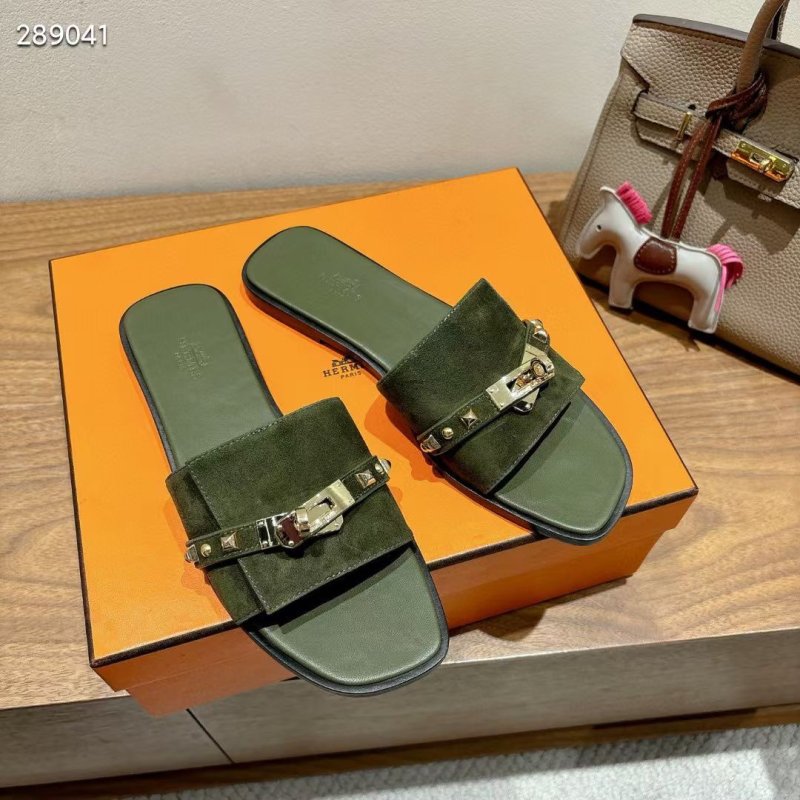 Hermes Flat Slippers SH2505047