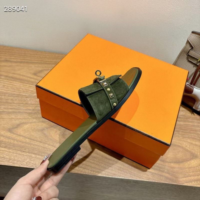 Hermes Flat Slippers SH2505047