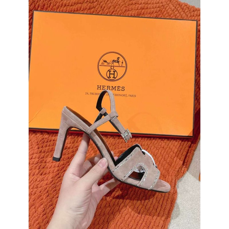 Hermes Heeled Oran Sandals SH010278