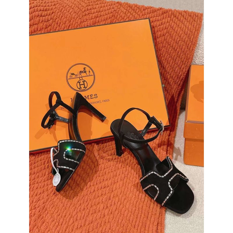 Hermes Heeled Oran Sandals SH010279