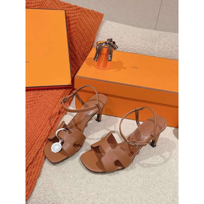 Hermes Heeled Oran Sandals SH010285