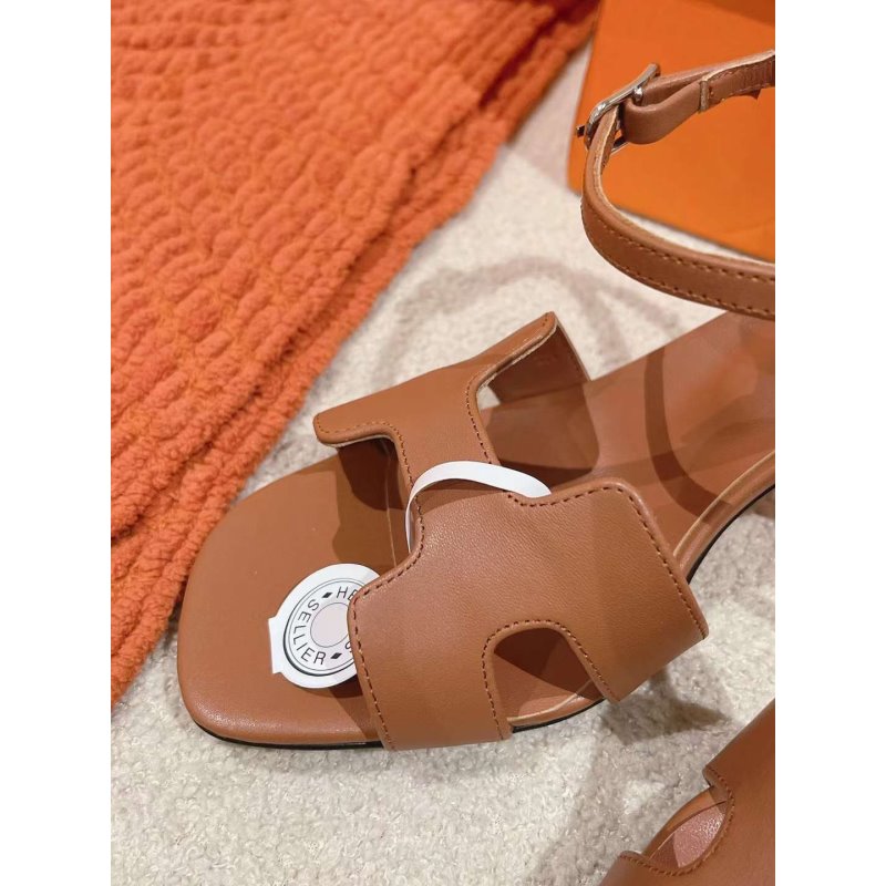 Hermes Heeled Oran Sandals SH010285