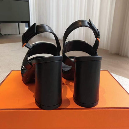 Hermes High Heeled Kelly Sandals SH010317