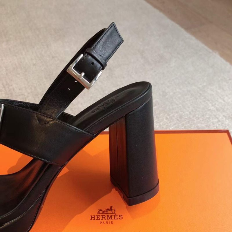 Hermes High Heeled Kelly Sandals SH010317