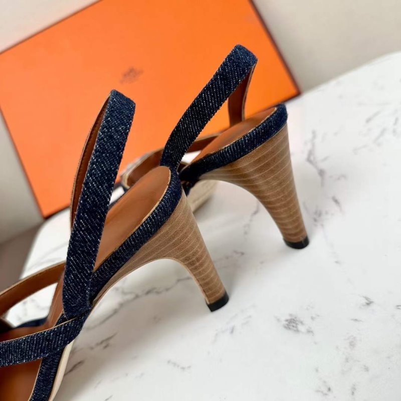 Hermes High Heeled Sandals SH011024