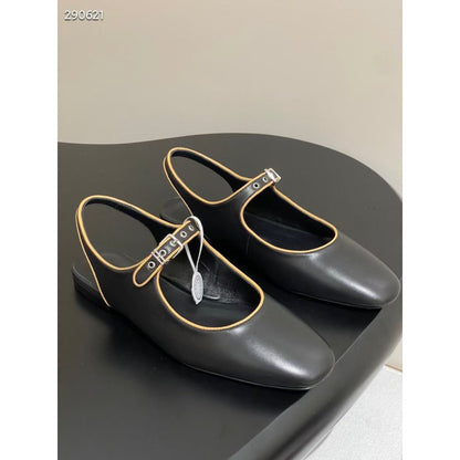 Hermes Mary Jane Flat Shoes SH2505019