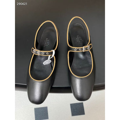 Hermes Mary Jane Flat Shoes SH2505019