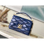 Louis Vuitton MM Malletage Leather Hand Bag BG00003