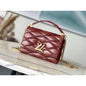 Louis Vuitton MM Malletage Leather Hand Bag BG00002