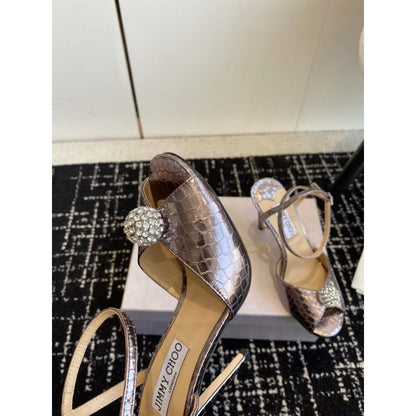 Jimmy Choo Round Toe Sandals SH010366