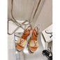 Louis Viutton Woven Wedge Sandals SH010450