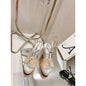 Louis Viutton Woven Wedge Sandals SH010454