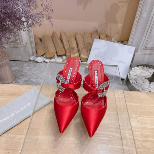 Manolo Blahnik High Heeled Muller SH010473