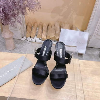 Manolo Blahnik High Heeled Sandals SH010467