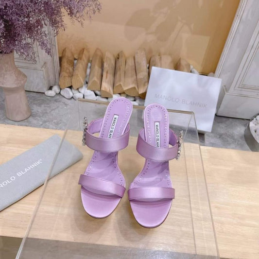 Manolo Blahnik High Heeled Sandals SH010468