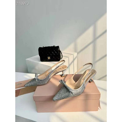 Miu Miu Butterfly knot Pointed Shoes SH010510