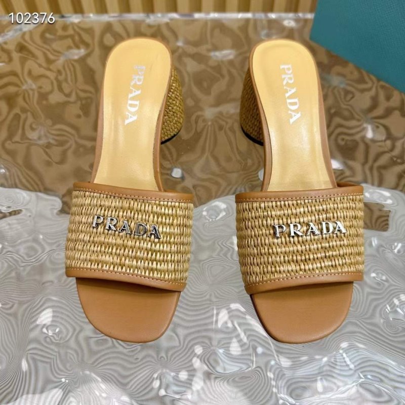 Prada Heeled Slippers SH010528