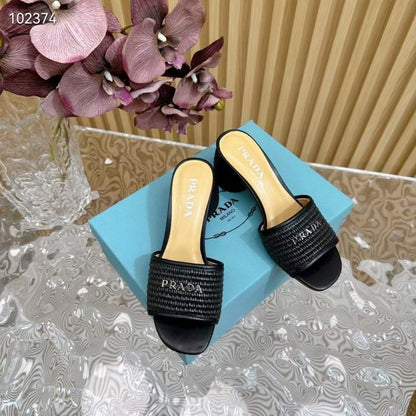 Prada Heeled Slippers SH010529