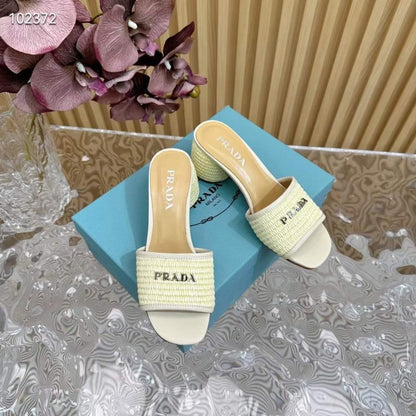 Prada Heeled Slippers SH010530