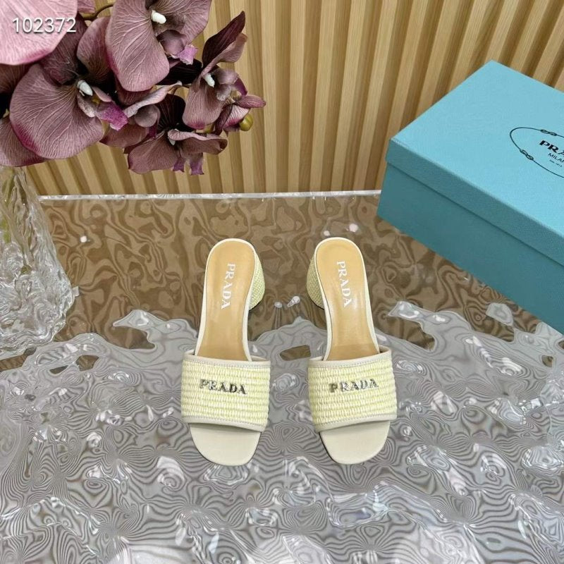 Prada Heeled Slippers SH010530