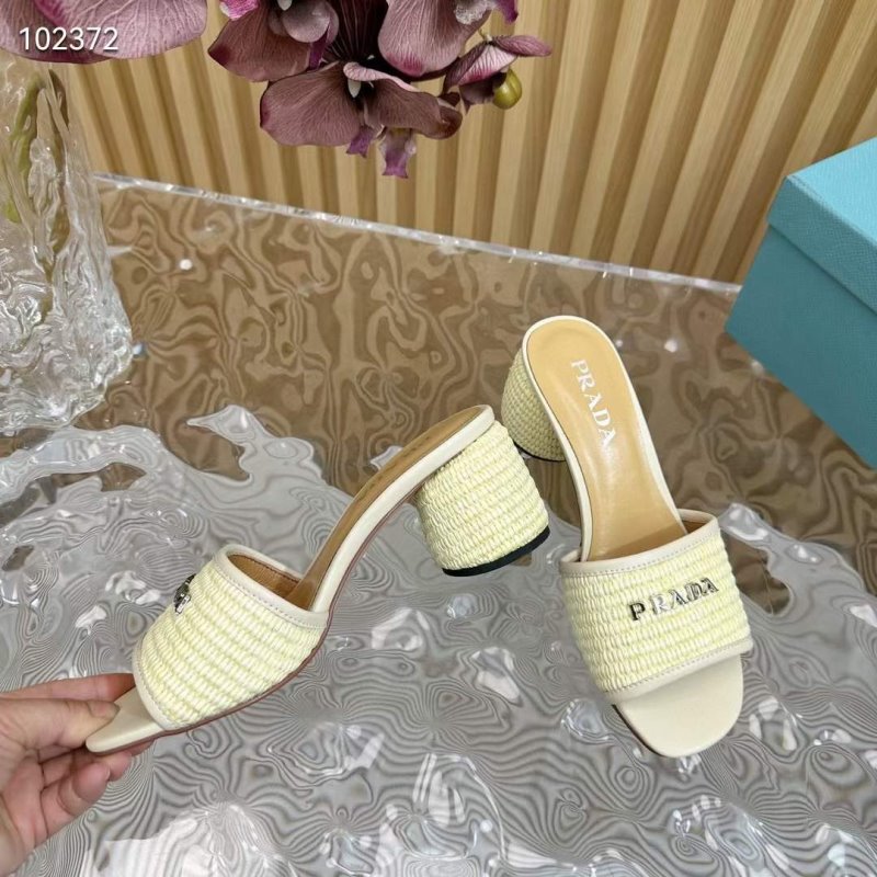 Prada Heeled Slippers SH010530