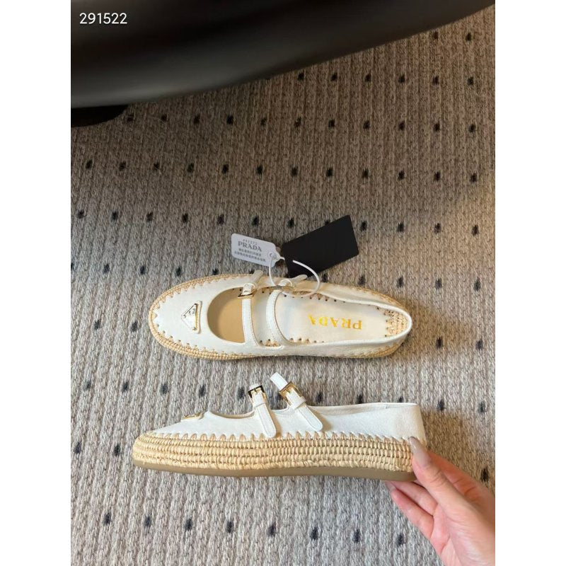 Prada Mary Jane Flat Shoes SH2505001