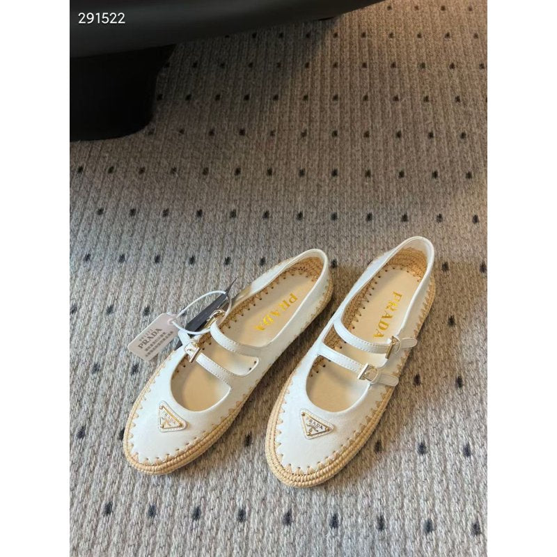 Prada Mary Jane Flat Shoes SH2505001