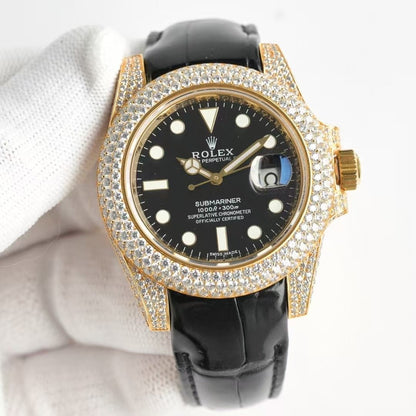 Rolex Enamel Diamond Series Wrist Watch WTJN25238