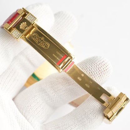 Rolex Enamel Diamond Series Wrist Watch WTJN25242