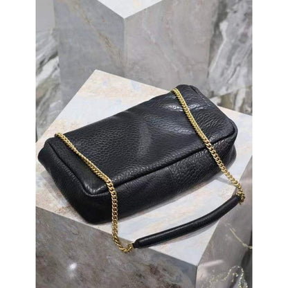 Saint Laurent Calypso Shoulder Bag in Lambskin Leather BGDC0040