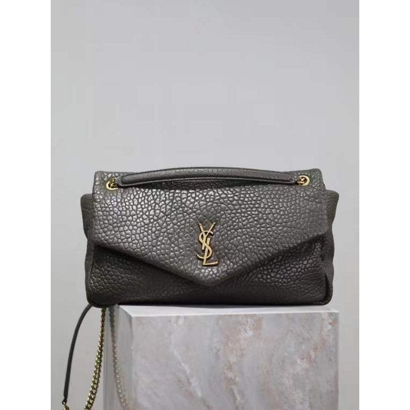 Saint Laurent Calypso Shoulder Bag in Lambskin Leather BGDC0042