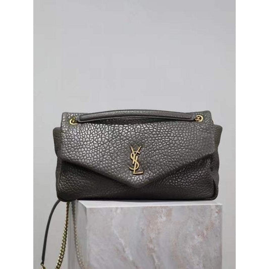 Saint Laurent Calypso Shoulder Bag in Lambskin Leather BGDC0042