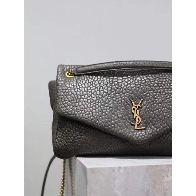 Saint Laurent Calypso Shoulder Bag in Lambskin Leather BGDC0042