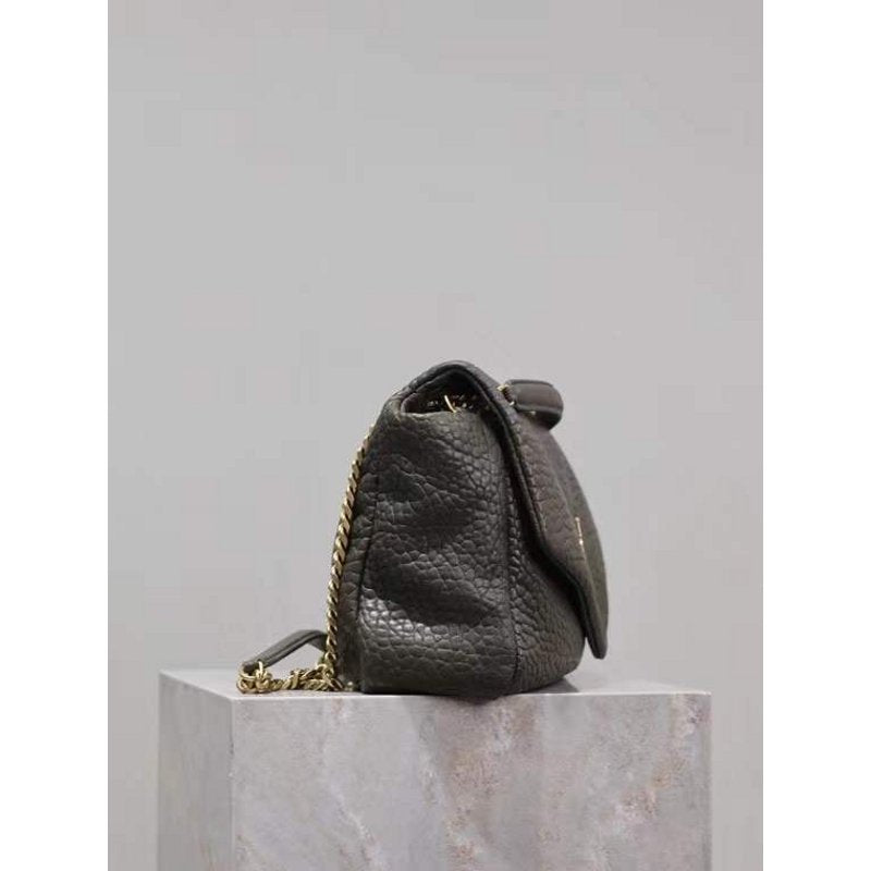 Saint Laurent Calypso Shoulder Bag in Lambskin Leather BGDC0042